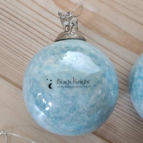 Set of 4 Bradford Editions Wolf Ornaments - Picture 4 of 10